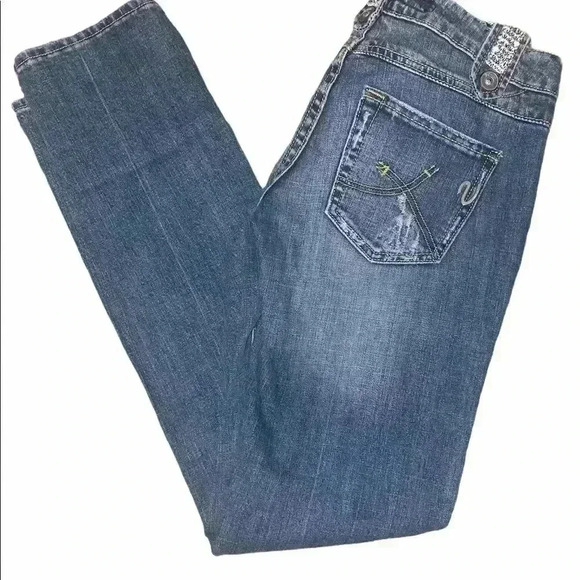 Vigoss Beaded Rhinestone Jeans - Picture 3 of 9